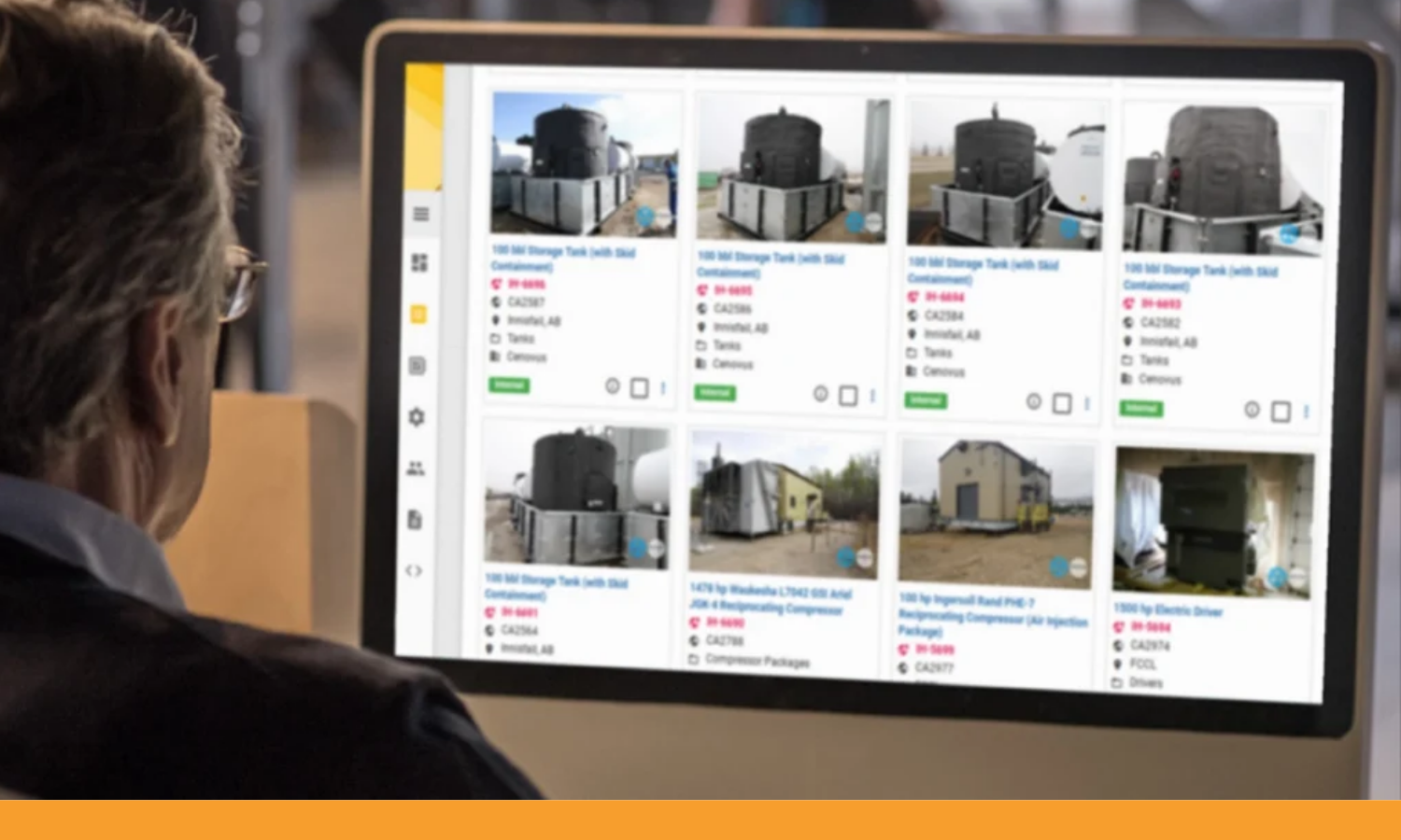 The white labelled IronHub materials management platform became a trusted source of data, allowing items to be searched, evaluated, compared with buy-new costs, and redeployed with confidence.